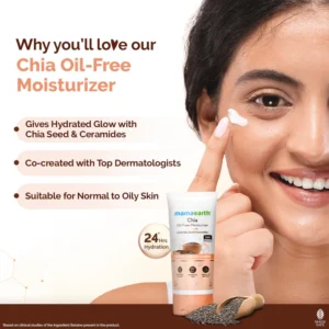 Mamaearth Chia Oil-Free Moisturizer 80 g