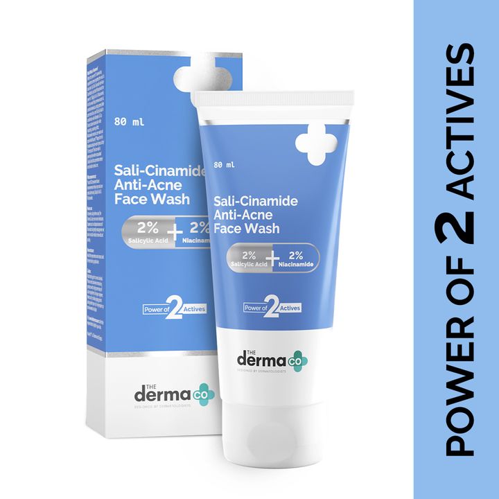 The derma co SALI-CINAMIDE ANTI- ACNE FACE WASH - Image 3