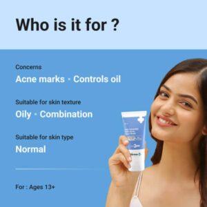 The derma co SALI-CINAMIDE ANTI- ACNE FACE WASH