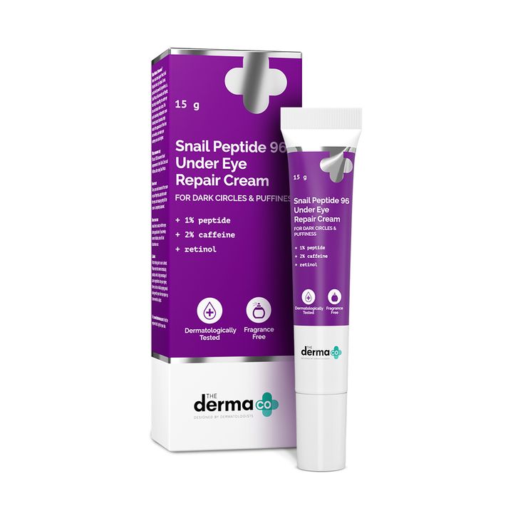 The derma co Snail Peptide 96 Under Eye Cream