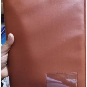 20 Pocket A4 Size Certificate File With Leather Folder With Zipper