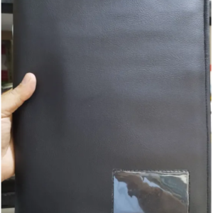 20 Pocket A4 Size Certificate File With Leather Folder With Zipper