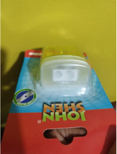 2 Hole Sharpener With Container John Shen Brand Single Pc Pack - Image 3