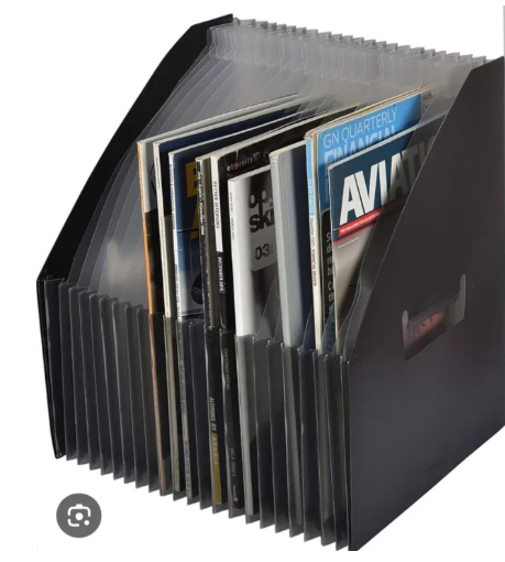 Bindermax A4 Expanding Magazine Holder 13 Pocket