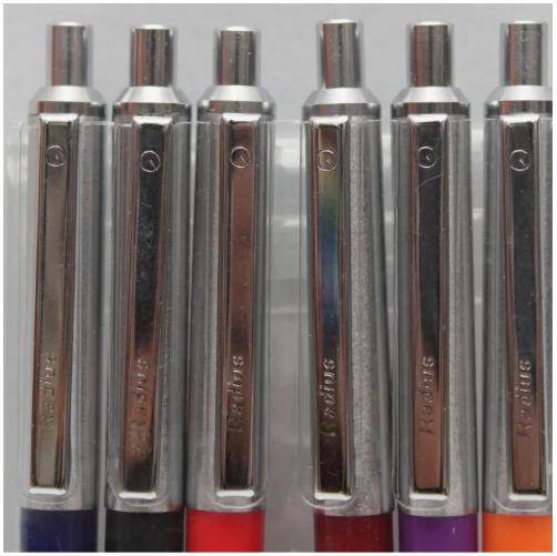 Multicolor Color Radius NH 4 Writing Pen (Black Ink) Pack Of 6 - Image 4