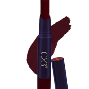 CVB 17 Burgundy Lip Lock No Transfer Matte Lipstick, Waterproof and Full-Pigmented, Transfer-Proof Smudge-Proof Lip Colour