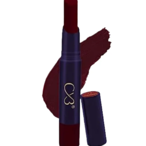CVB 17 Burgundy Lip Lock No Transfer Matte Lipstick, Waterproof and Full-Pigmented, Transfer-Proof Smudge-Proof Lip Colour
