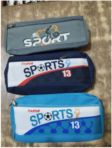 Pencil Bag Double Zipper For Boys Single Pc - Image 2
