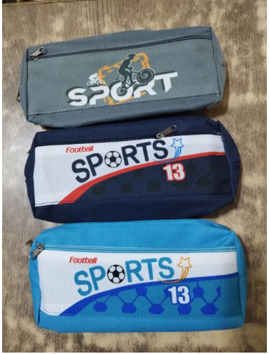Pencil Bag Double Zipper For Boys Single Pc - Image 3