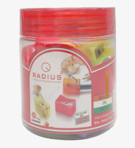 Multicolor Color Radius Sharpener Pack Of 25 - Image 2