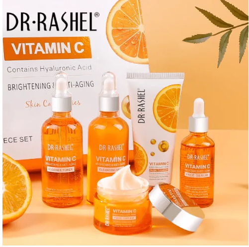Dr. Rashel Vitamin C Anti-Aging Skin Care Set - 5 Pcs